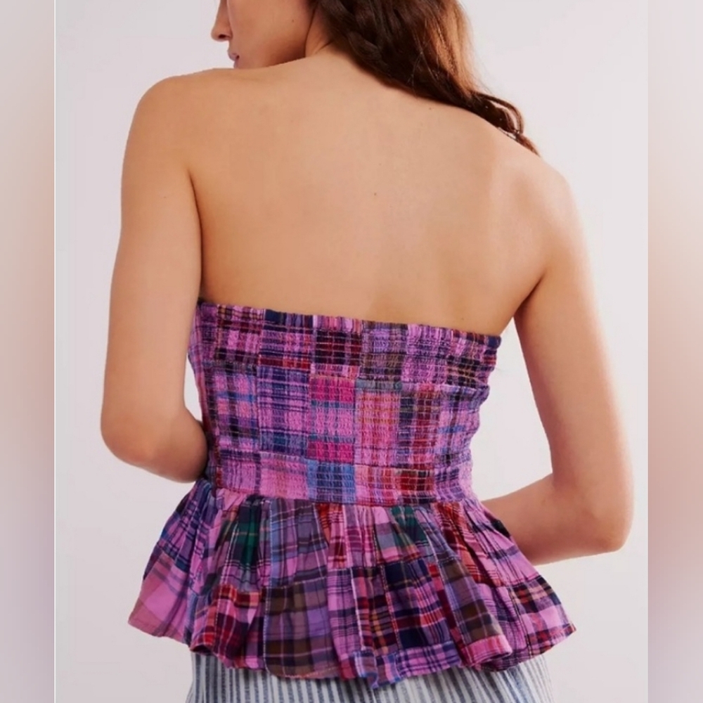 Free People Maderia Corset/Island Flower NWOT - Picture 3 of 7